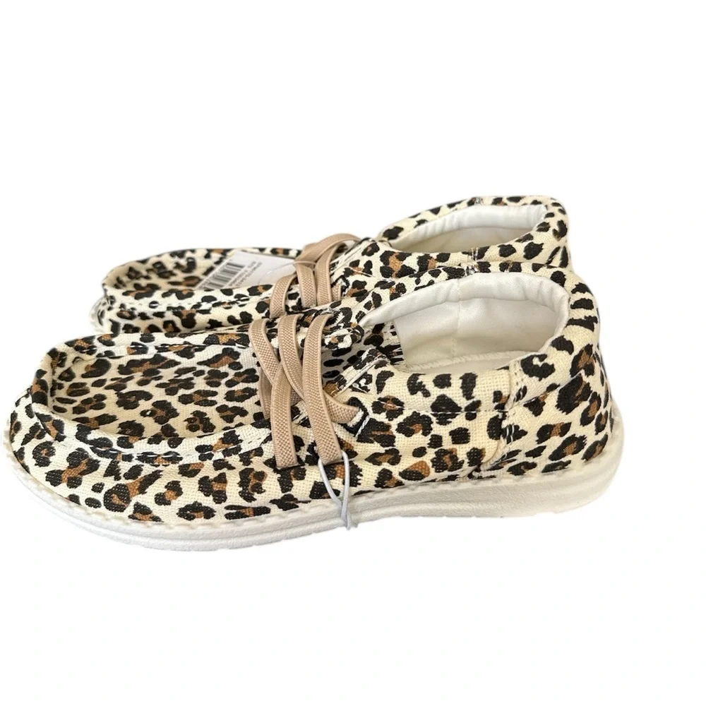 NWT, Gigil Girls Cheetah‎ slip-on Shoes, 1, U61